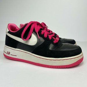 Nike AF1 Air Force 1 Youth Girls Leather Shoes
